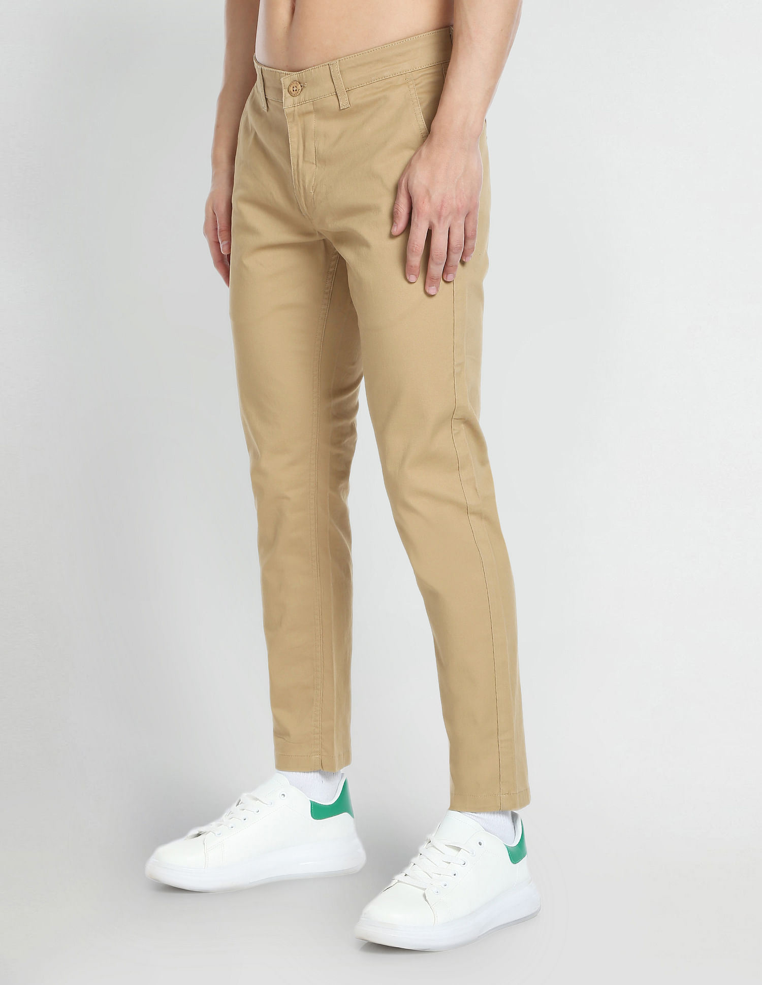 O'Connell's Khakis - Plain front Cotton Twill Trousers - British Tan -  Men's Clothing, Traditional Natural shouldered clothing, preppy apparel