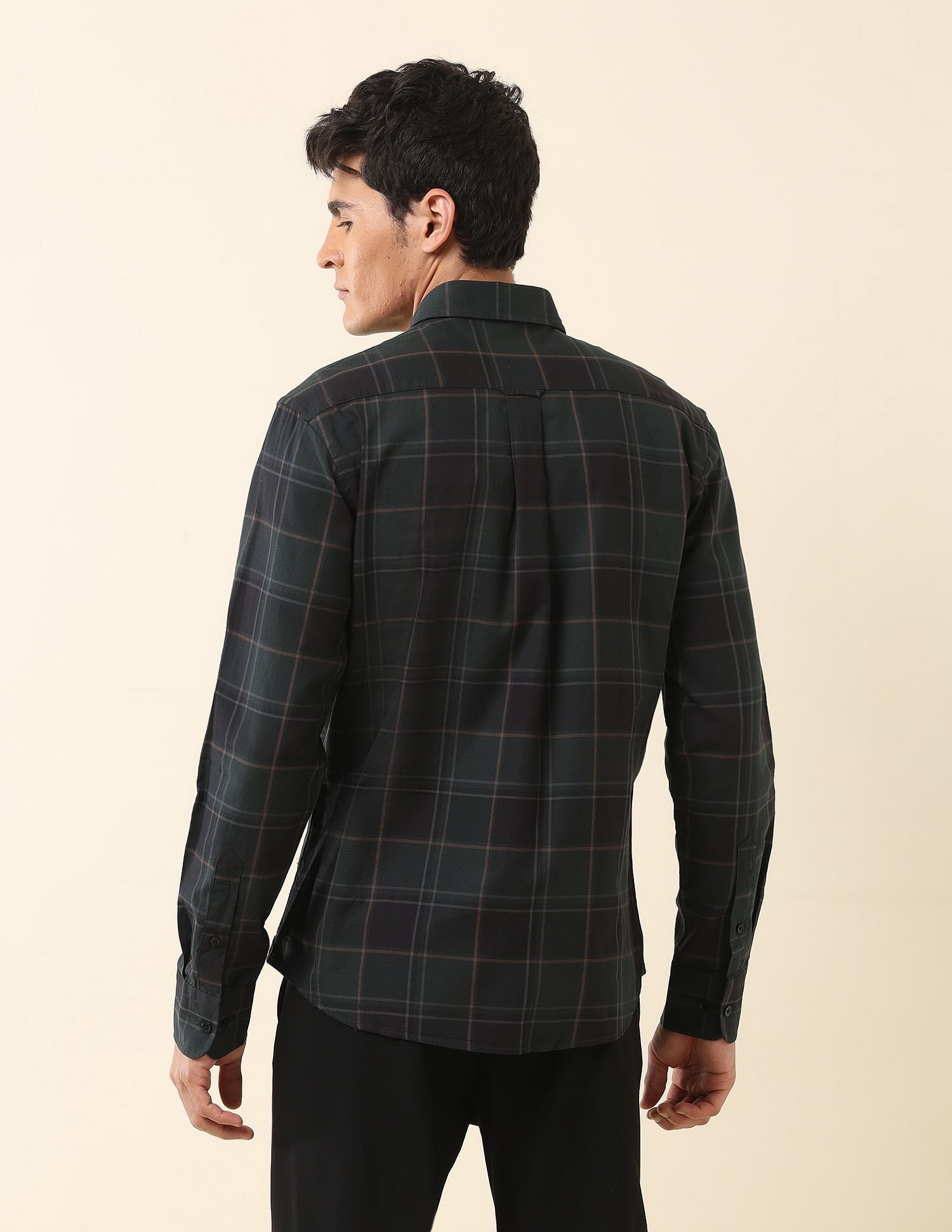 U.S. Polo Assn. Tailored Fit Tartan Checked Shirt