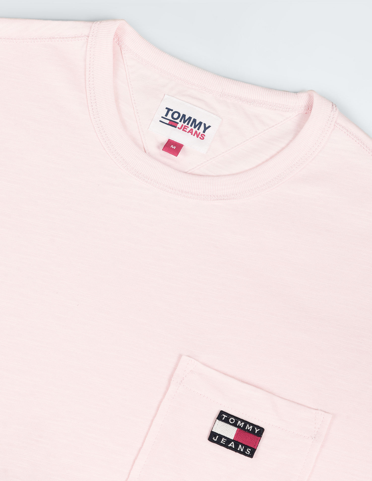 Tommy Hilfiger Transitional Cotton Logo Badge Pocket T-Shirt