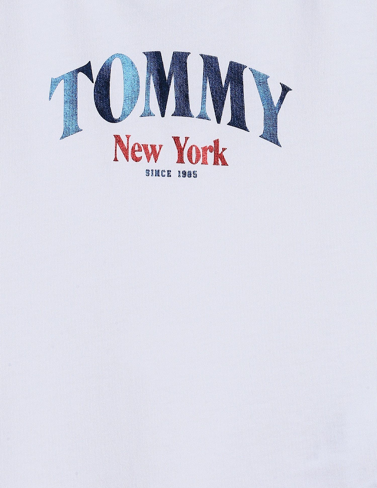 Tommy Hilfiger Kids Girls Logo Regular-Fit Cotton T-Shirt