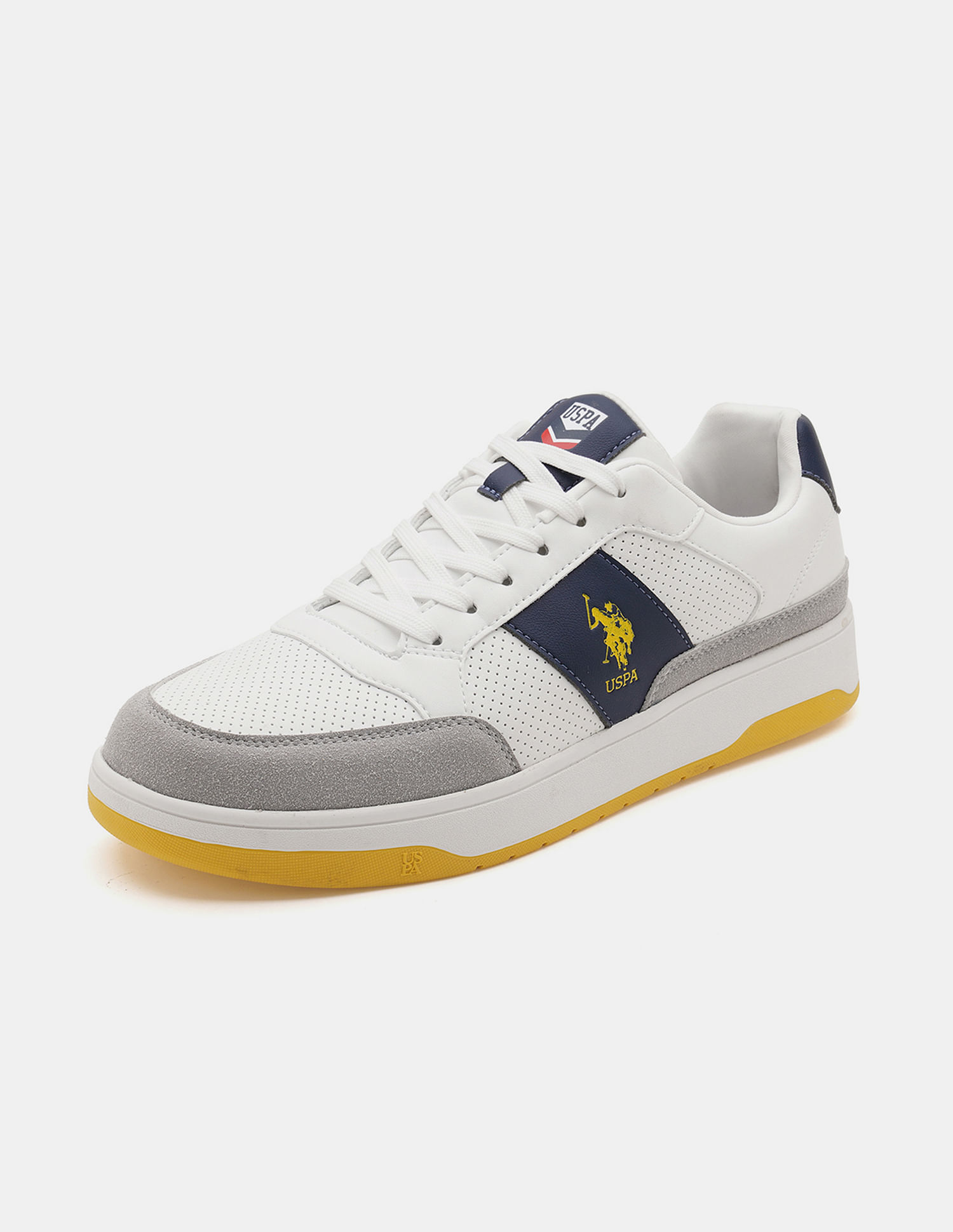 U.S. Polo Assn. Men Simon Colour Blocked Sneakers