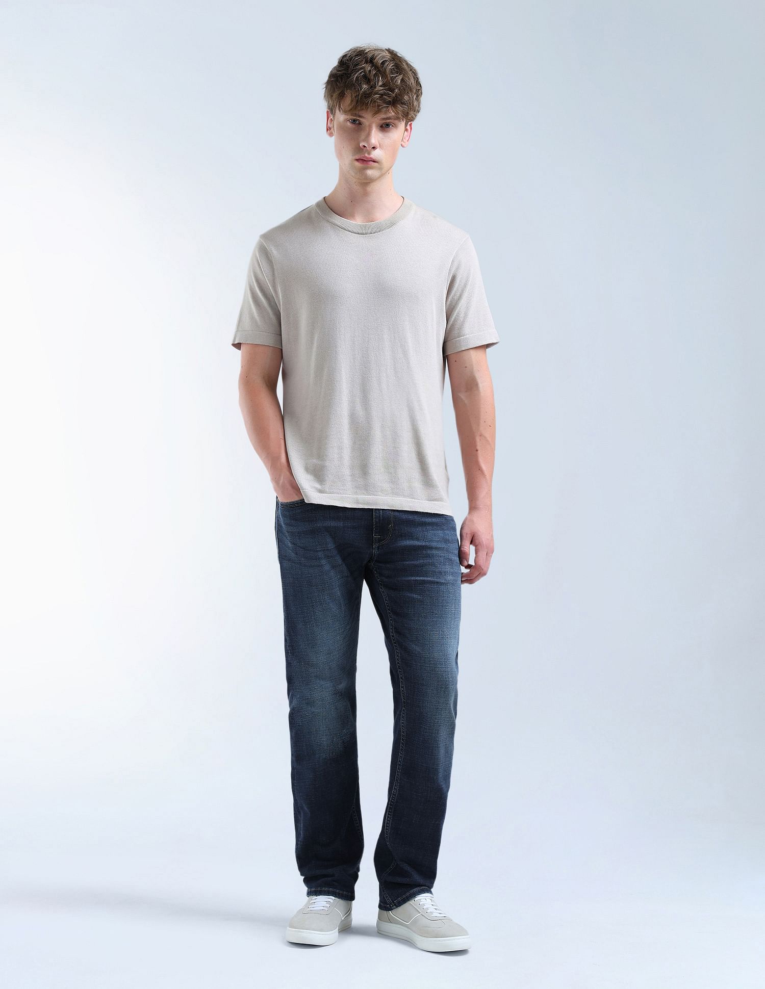 Flying Machine F-Jango Relaxed Straight Jeans