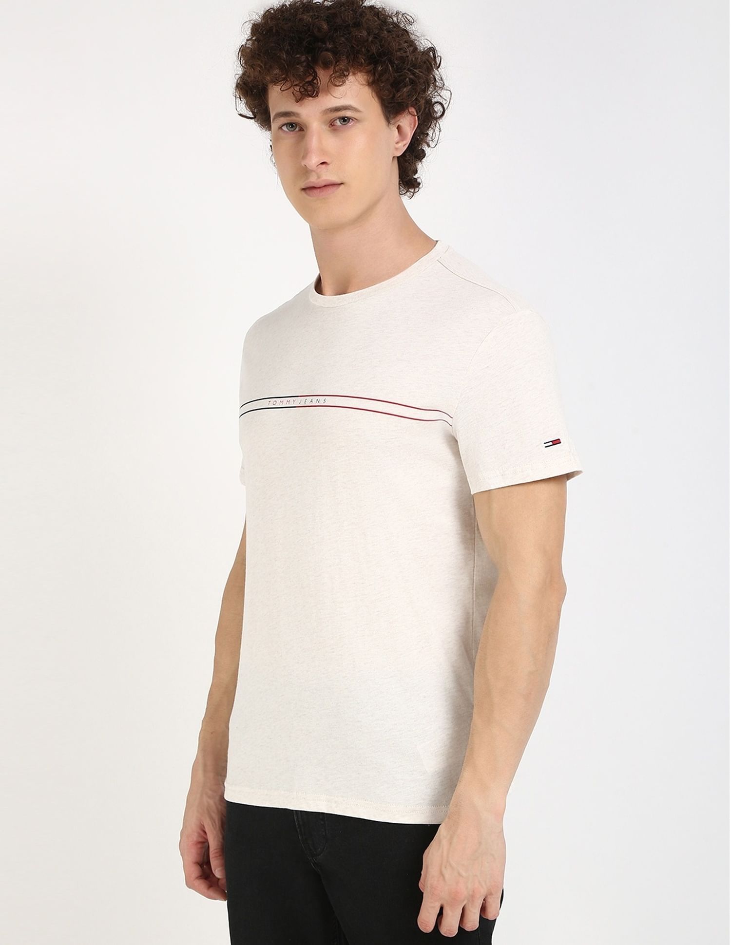Tommy Hilfiger Logo Slim-Fit Cotton T-Shirt