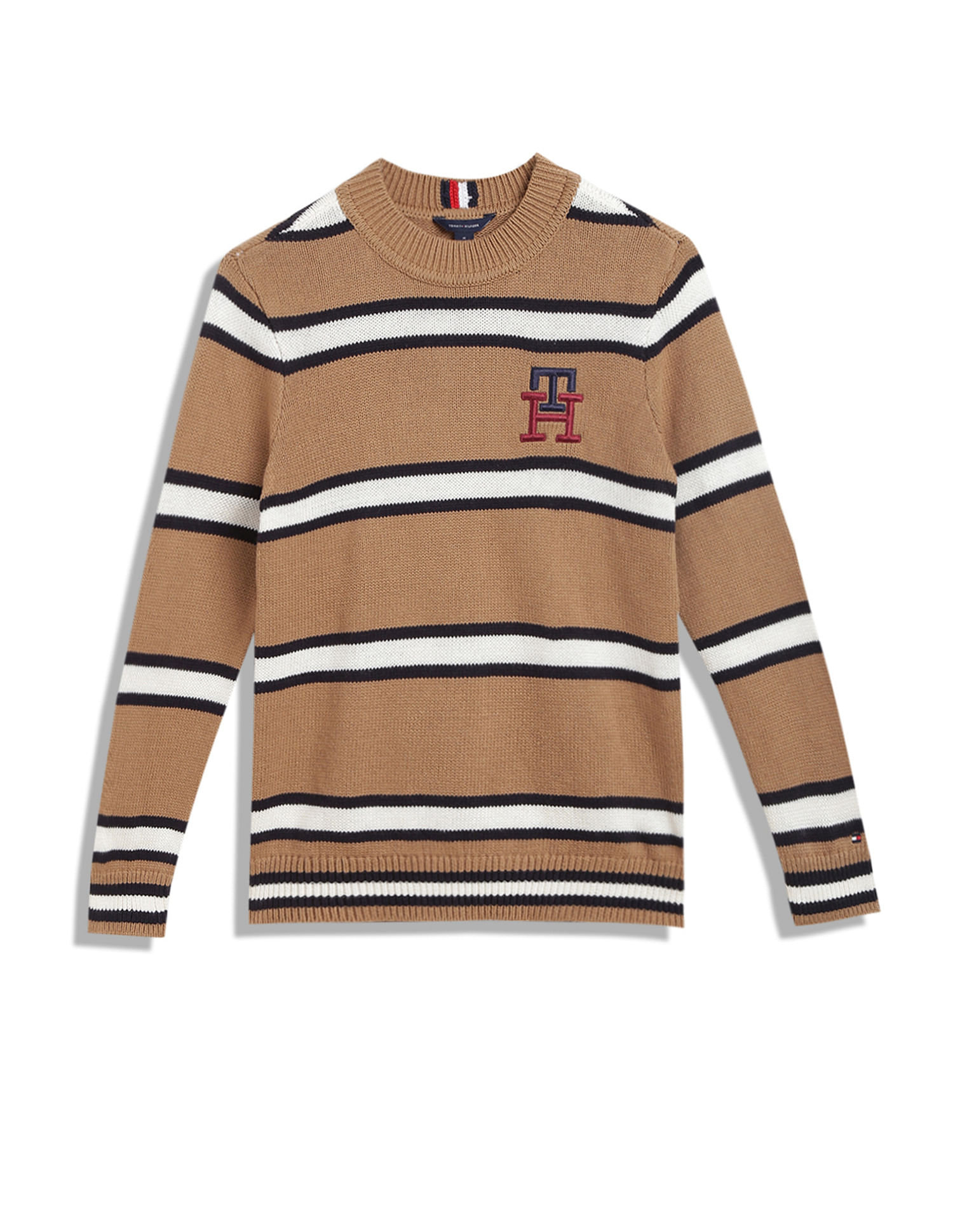 Tommy Hilfiger Kids Boys Horizontal Stripe Sweatshirt