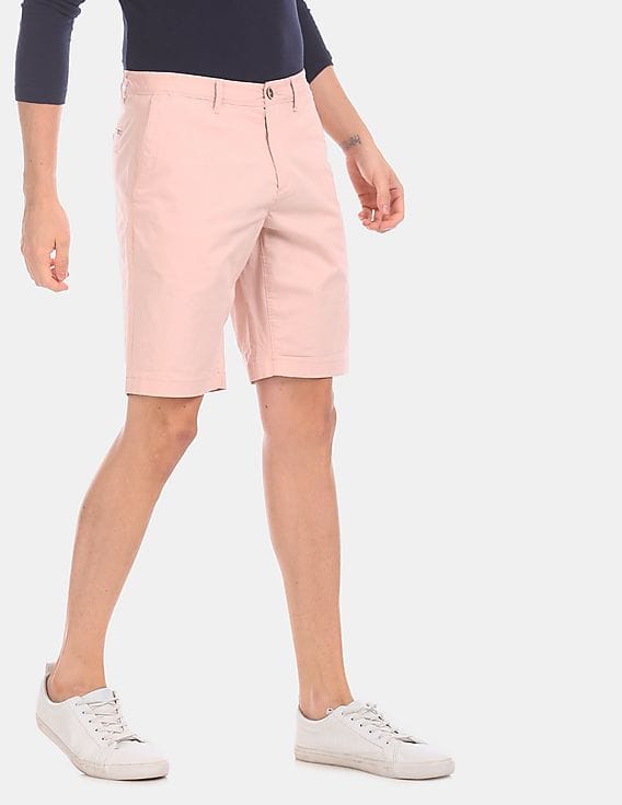 light pink shorts