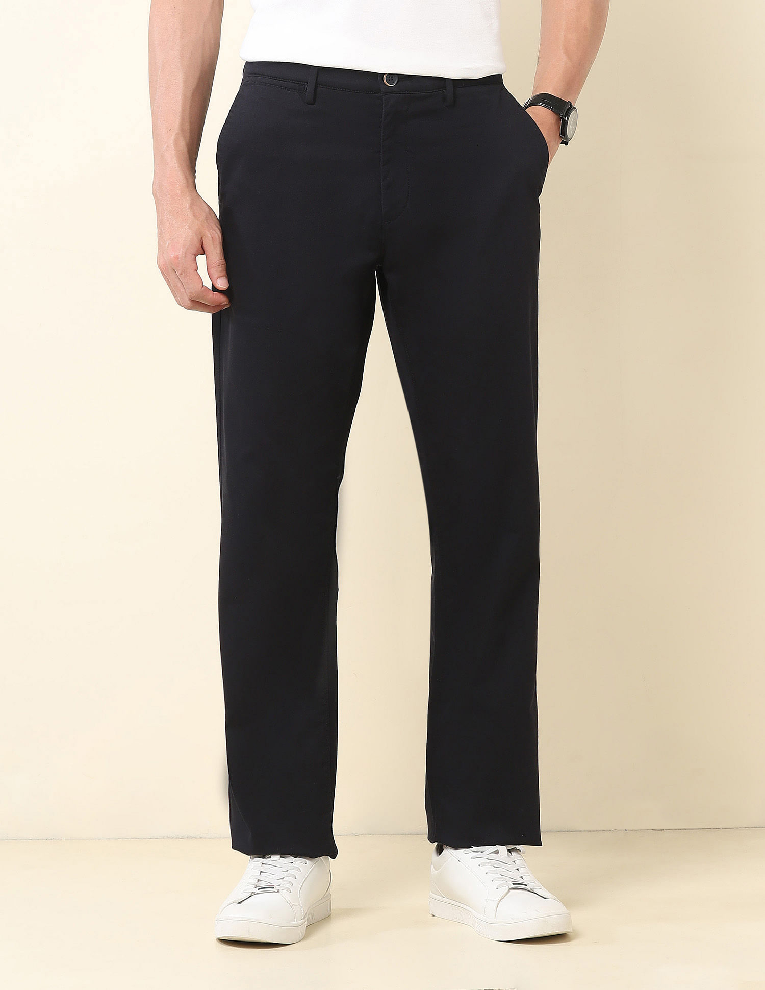 U.S. Polo Assn. Riley Straight Fit Dobby Trousers