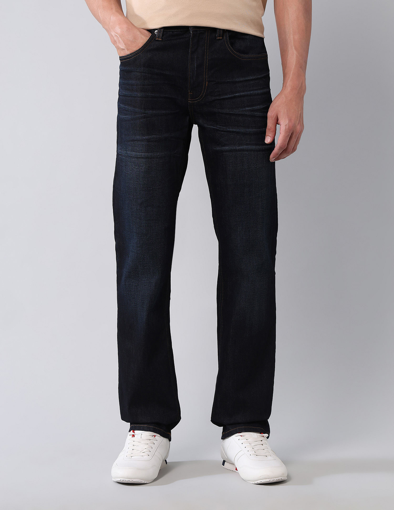 U.S. Polo Assn. Denim Co. Harold Slim Straight Fit Ultra Soft Jeans