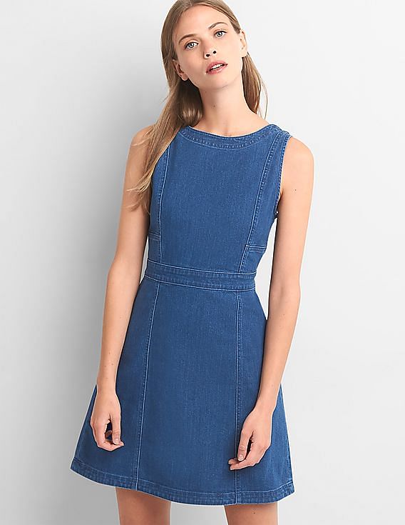Buy Blue Dresses for Women by The Vanca Online | Ajio.com