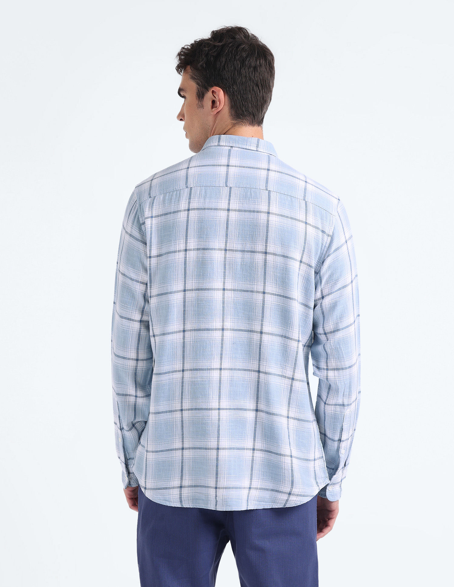 Flying Machine Tartan Check Slim Shirt
