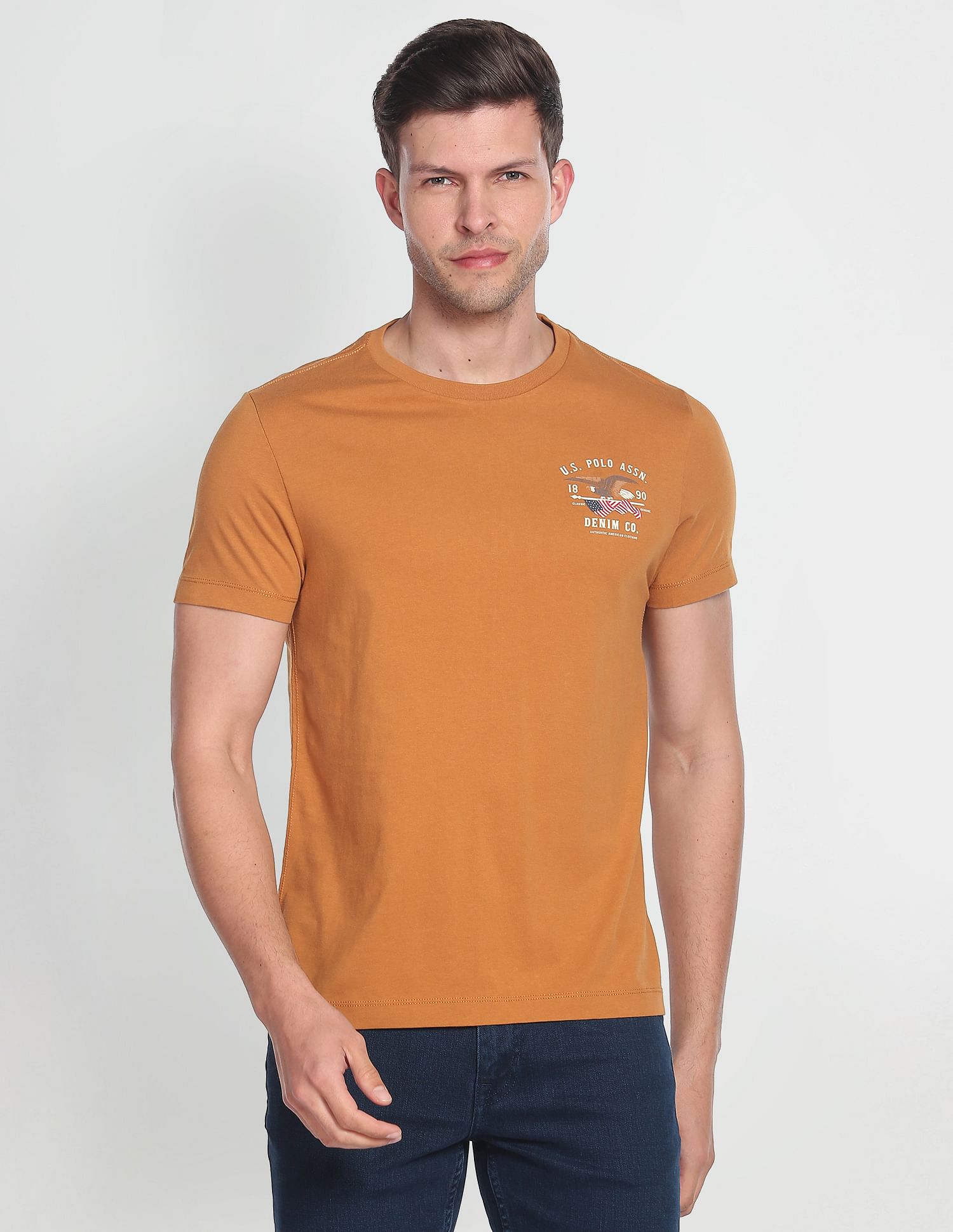 U.S. Polo Assn. Denim Co. Iconic Brand Print T-Shirt