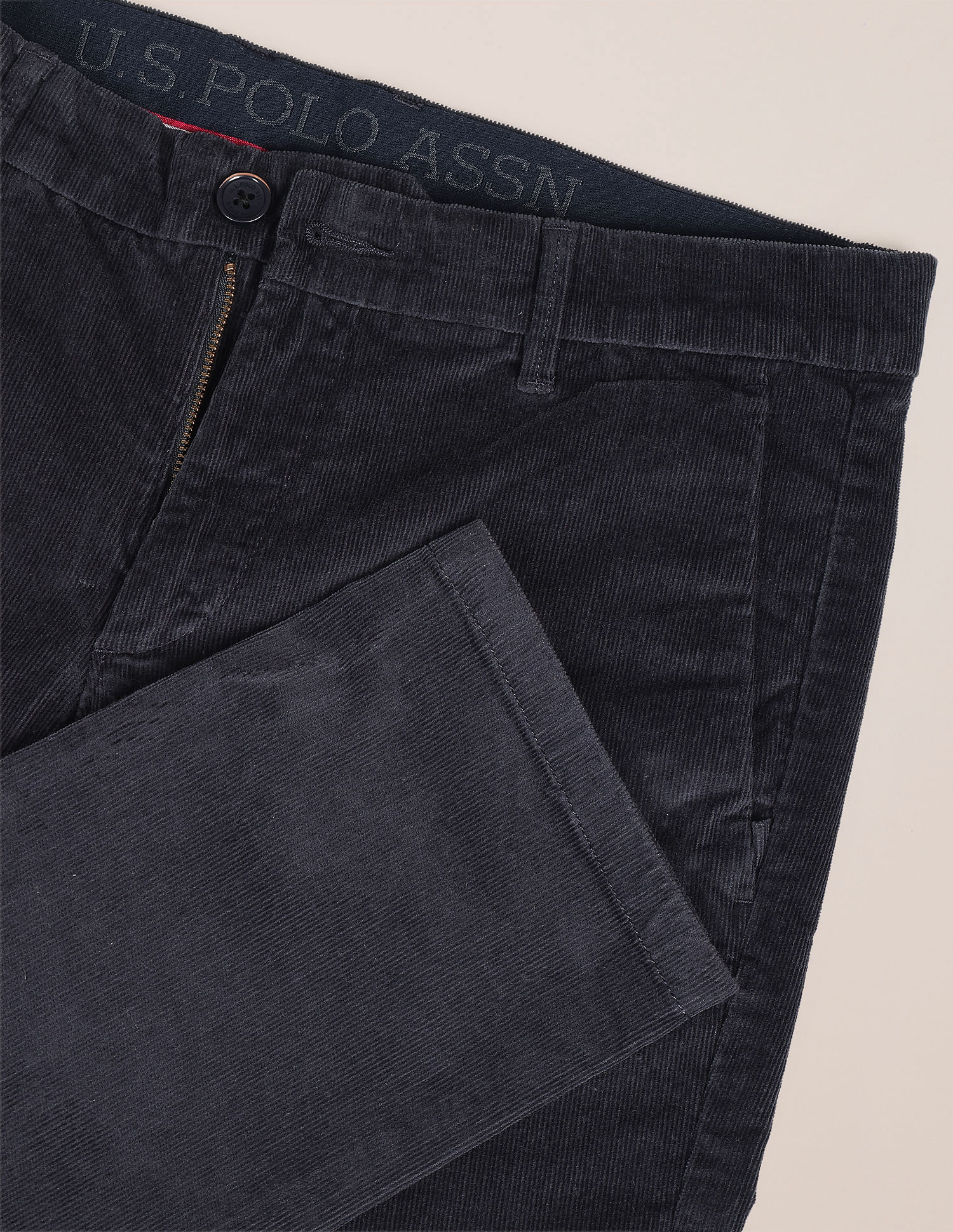U.S. Polo Assn. Denver Slim Fit Corduroy Trousers