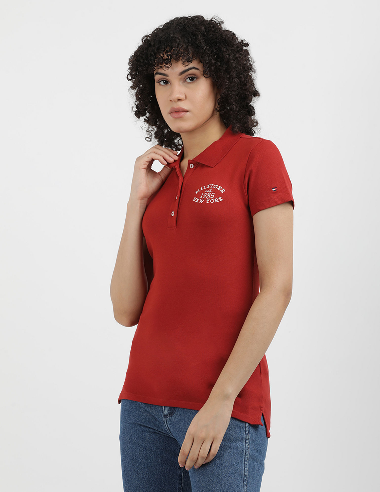 Tommy Hilfiger Slim Varsity Polo Shirt