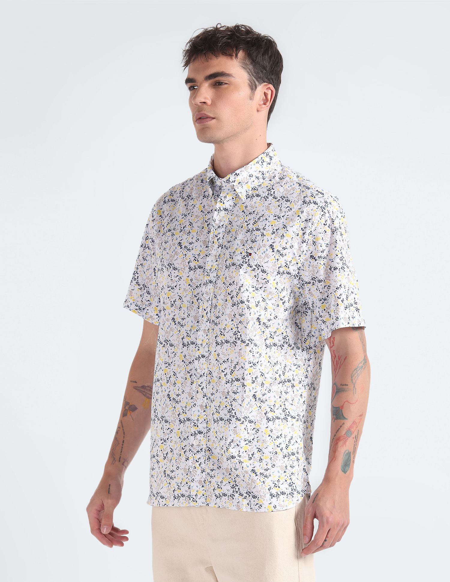 Tommy Hilfiger Flex Floral Organic Shirt