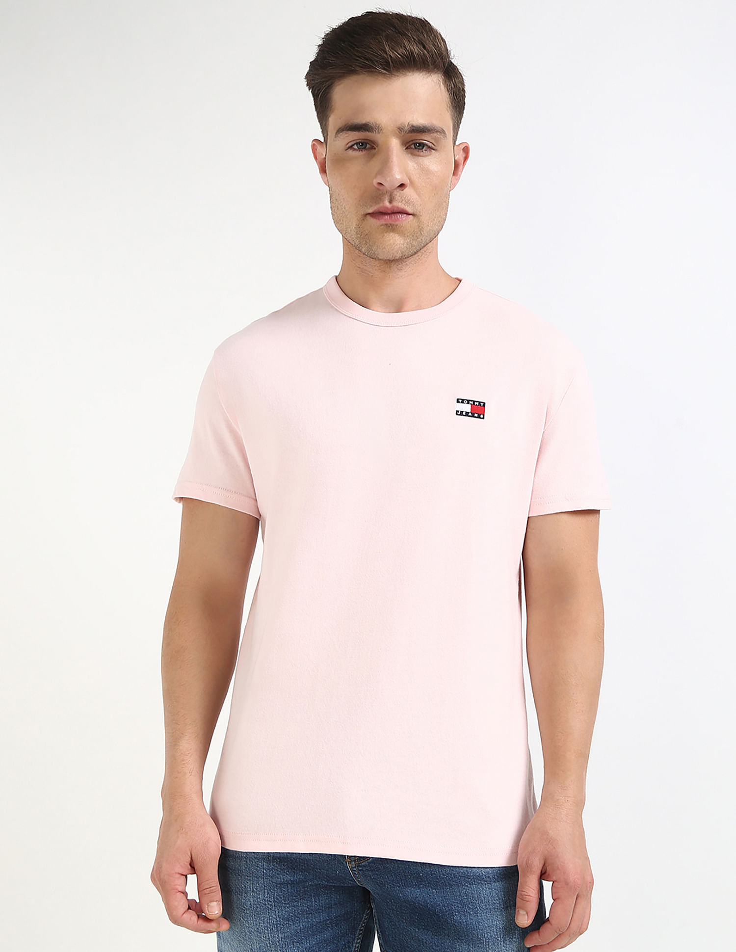 Tommy Hilfiger Solid Regular-Fit Cotton T-Shirt