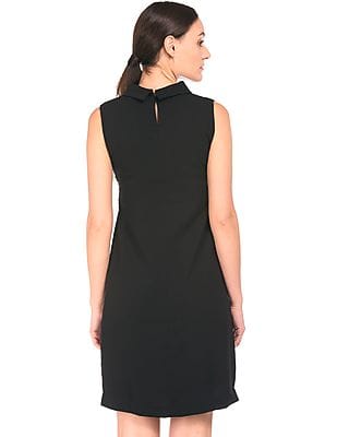 Buy Arrow Woman Fold Over Collar Shift Dress - NNNOW.com