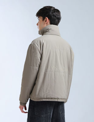 Buy Flying Machine Logo Relaxed Fit Casual Jacket - NNNOW.com