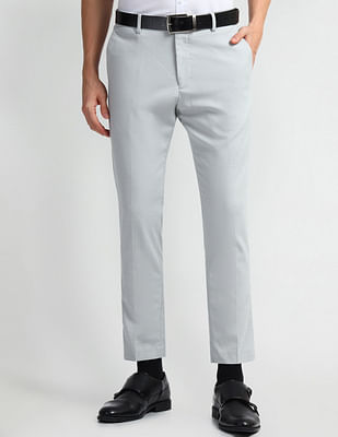 Arrow Newyork Carson Tapered Fit Dobby Trousers