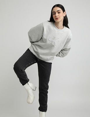 Calvin Klein Jeans Chenille Monologo Crewneck Sweatshirt