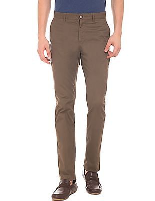 us polo cotton trousers