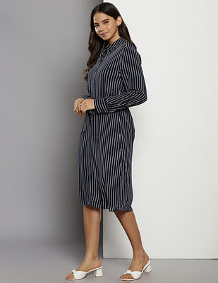 Buy Tommy Hilfiger Fluid Viscose Shirt Dress - NNNOW.com