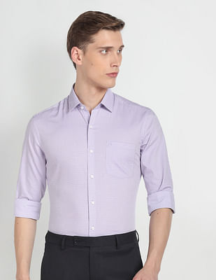 Arrow Micro Check Cotton Shirt