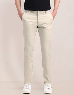 U S Polo Assn Mid Rise Regular Fit Trousers