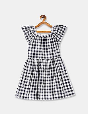 gap gingham dress