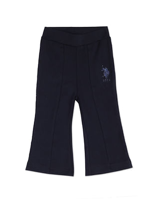 U S Polo Assn Kids Panelled Solid Coordinate Track Pants