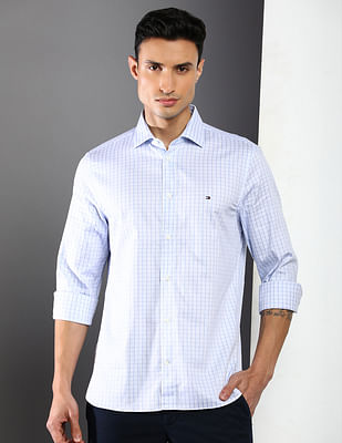 Tommy Hilfiger Windowpane Check Casual Shirt