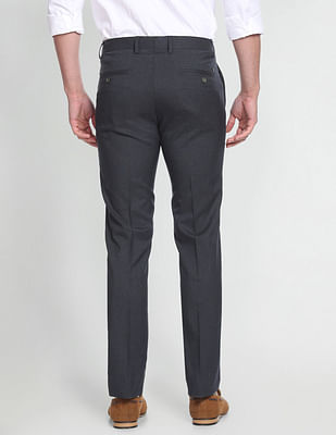 Buy online Mid Rise Striped Formal Trouser from Bottom Wear for Men by  V-mart for ₹659 at 6% off | 2024 Limeroad.com