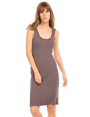 Buy Aeropostale Striped Ribbed Bodycon Dress - NNNOW.com
