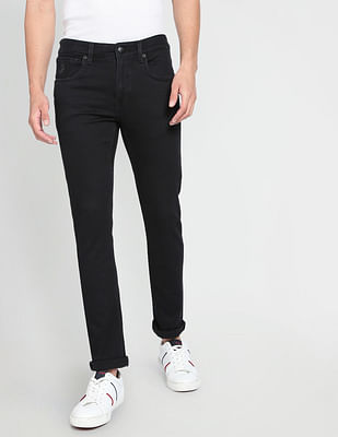 U S Polo Assn Denim Co Regallo Skinny Fit Black Jeans