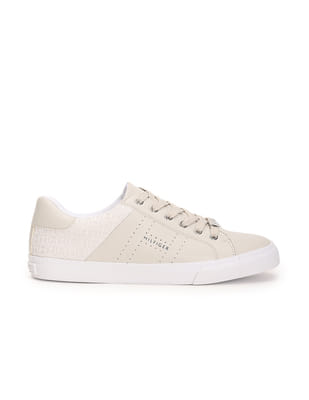 Buy Tommy Hilfiger Women Solid Lace Up Lorio Sneakers