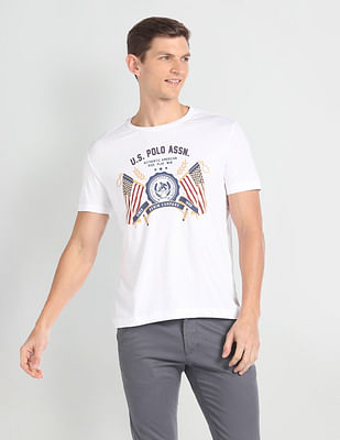 U S Polo Assn Denim Co Short Sleeve Graphic Print T-Shirt