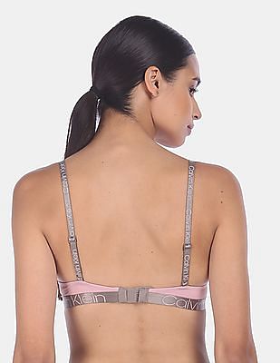 Buy Calvin Klein Underwear Women Pink Icon Micro Lightly Lined