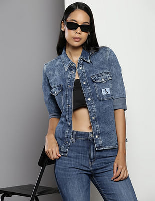 Calvin Klein Washed Denim Shirt