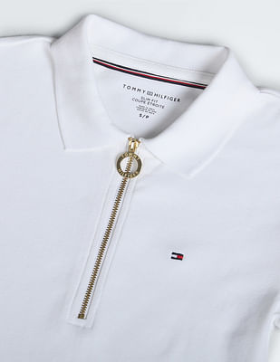 Tommy Hilfiger Womens Essential Polo T Shirt White Size Extra Large BRAND  NEW 