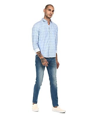 Buy Ruggers Men Light Blue Spread 