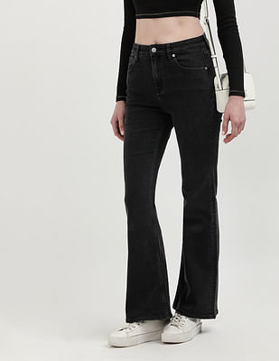 Calvin Klein Jeans Solid Dark Shade Jeans