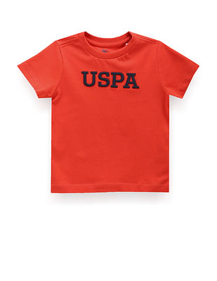 U S Polo Assn Kids Boys Brand Embroidered T-Shirt