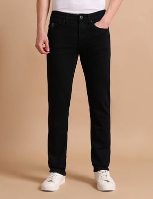 U S Polo Assn Denim Co Regallo Skinny Fit Black Jeans