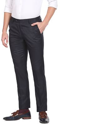 Buy Arrow Sport Khaki Regular Fit Trousers from top Brands at Best Prices  Online in India  Tata CLiQ
