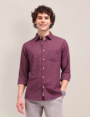 U S Polo Assn Poplin Tailored Fit Shirt