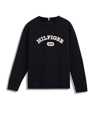 Tommy Hilfiger Kids Boys Terry Knit Sweater