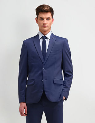 Arrow Self-Design Slim Fit Suits