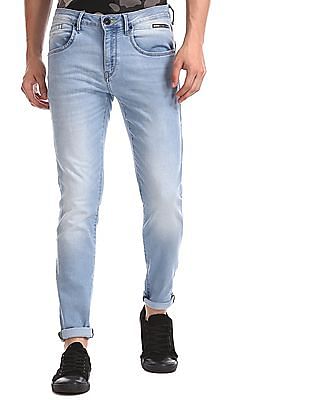 skinny fit low rise jeans