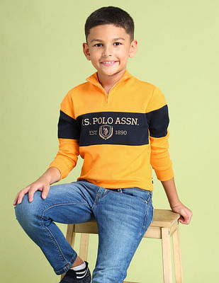 U S Polo Assn Kids Regular Fit Logo Sweatshirt