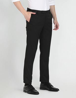 Arrow Mid Rise Tailored Fit Formal Trousers