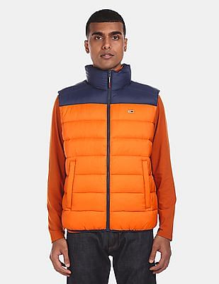 Buy Tommy Hilfiger Men Grey Packable Goose Down Jacket - NNNOW.com