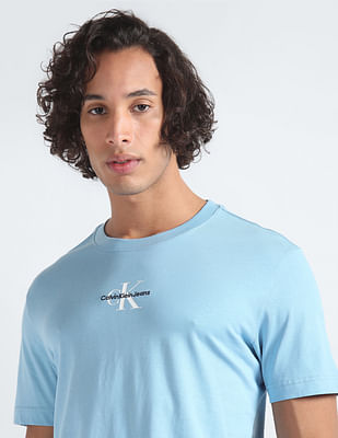 Buy Calvin Klein Jeans Crew Neck Monologo T-Shirt - NNNOW.com